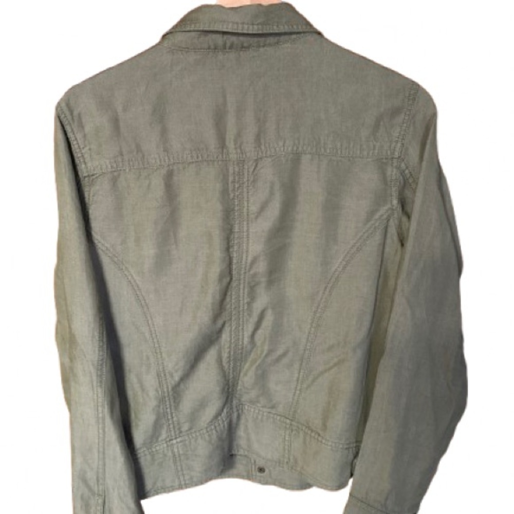 Tahari Womans Olive Green Lightweight Jacket - Picture 5 of 9